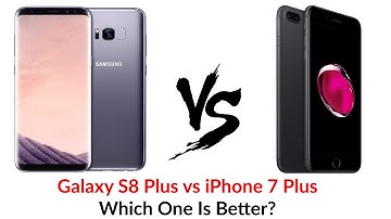 Galaxy S8 Plus vs iPhone 7 Plus: Which One Is Better - YouTube Tech Guy