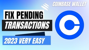 Fix Pending Transactions In Coinbase Wallet 2023 (Very easy)