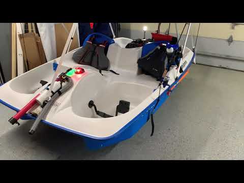 Motorized Pedal Boat 