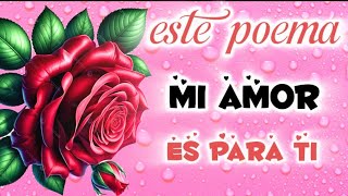 This poem is for you my love They say the most beautiful flowers on earth but then I met you This poem is for you my love They say the most beautiful flowers on earth but then I met you