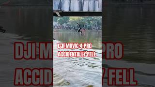 I accidentally drop DJI Mavic 4 Pro to the water #dji #drone #djimavic4pro @DJI