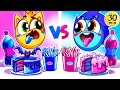 Pink vs Blue Challenge Song 💖💙 | Funny Kids Songs 😻🐨🐰🦁 And Nursery Rhymes by Baby Zoo
