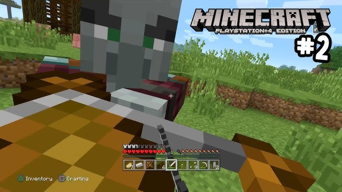 Minecraft PS4 Edition Lets Play #1 - Starting new 