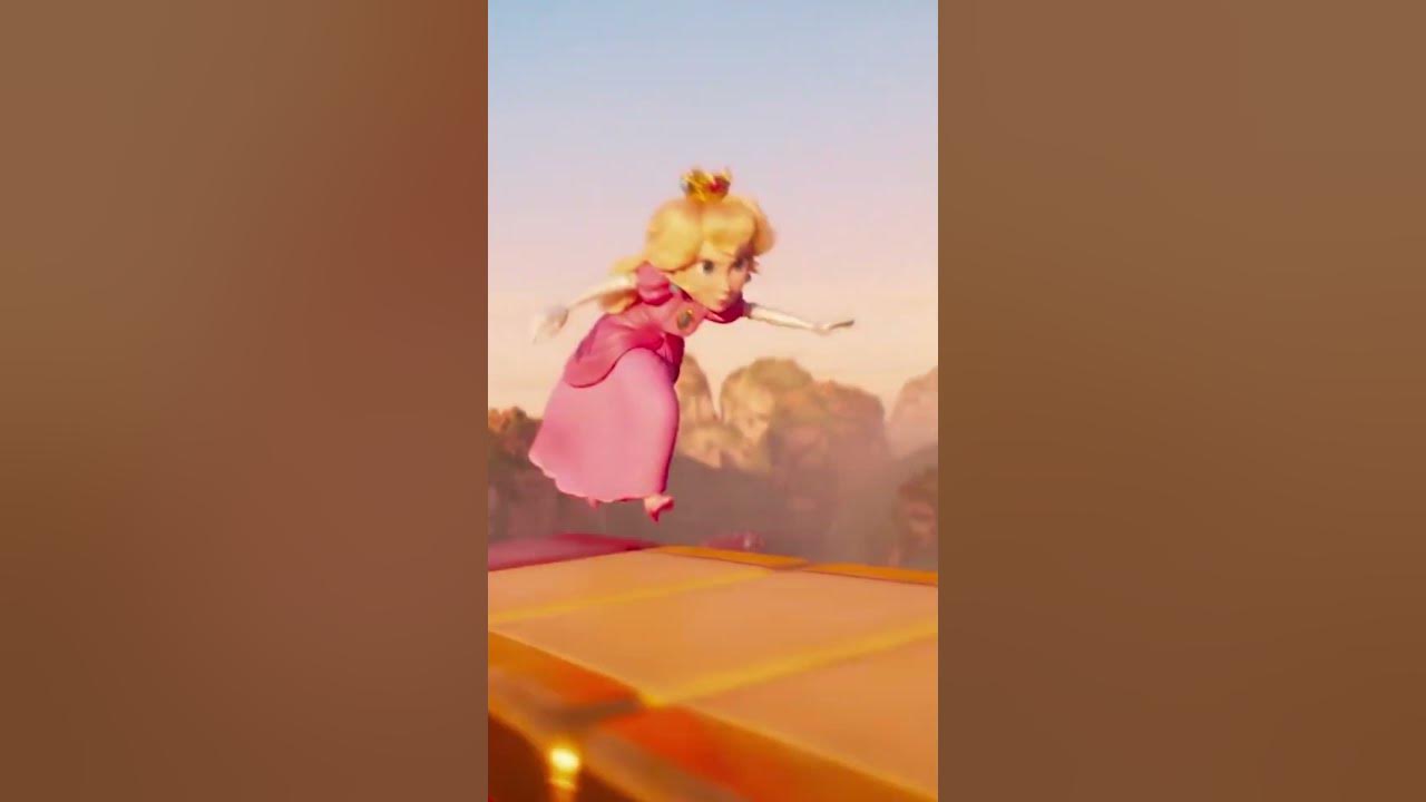 THE SUPER MARIO BROS. MOVIE Princess Peach Training Course Clip (2023) 