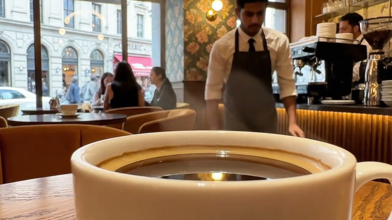 🎬 Morning Coffee Vibes in Beautiful City View