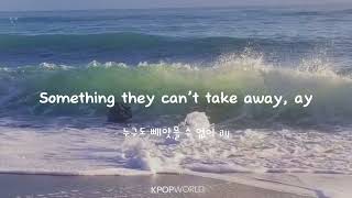 JUNGKOOK - Standing Next To You ft. Usher Lyrics Video | KPOPWorld Music