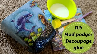 Craft hacks, tips and tricks/Homemade Mod podge/ Homemade decoupage glue