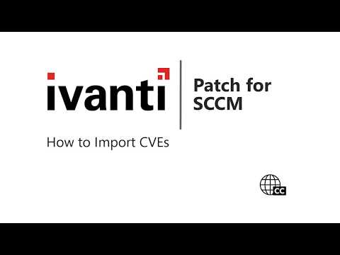 Patch for SCCM 2.4: How to Import CVEs
