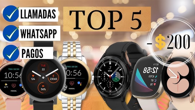 Los mejores smartwatchs con los que responder llamadas: guía de modelos