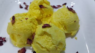 घर में आम की आइसक्रीम बनाने का सबसे आसान तरीका-मैंगो आइसक्रीम-homemade icecream-Icecream recipe