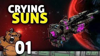 Exploração e combate espacial! | Crying Suns #01 - Gameplay PT-BR