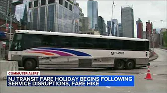 NJ Transit fare holiday begins following summer of service disruptions thumbnail