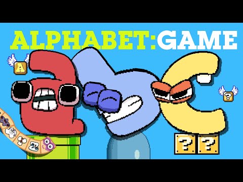 Alphabet Lore with Cute Eyes Complete Lowercase a to z Compilation