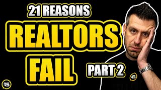 21 BIGGEST Problems Keeping Real Estate Agents From Succeeding | Part 2