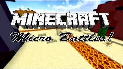 Minecraft Micro Battles Killing a Hacker