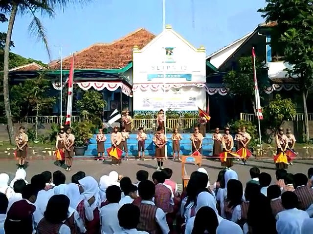 PRAMUKA SMP NEGERI 12 BANDUNG TEGAR, DEMO EKSKUL SENAM SEMAPHORE 20-08-2013