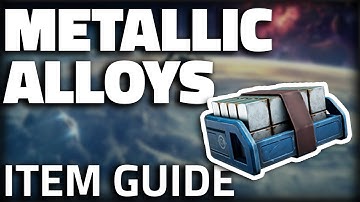 Metallic Alloys - Item Guide - The Cycle Frontier