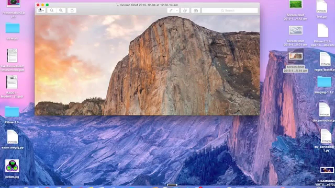 How To Take A Screenshot On A Macbook Air Pro 2015 Youtube