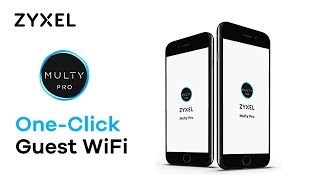 Zyxel Multy Pro Managed WiFi Solution App Demo - One-Click Guest WiFi screenshot 2