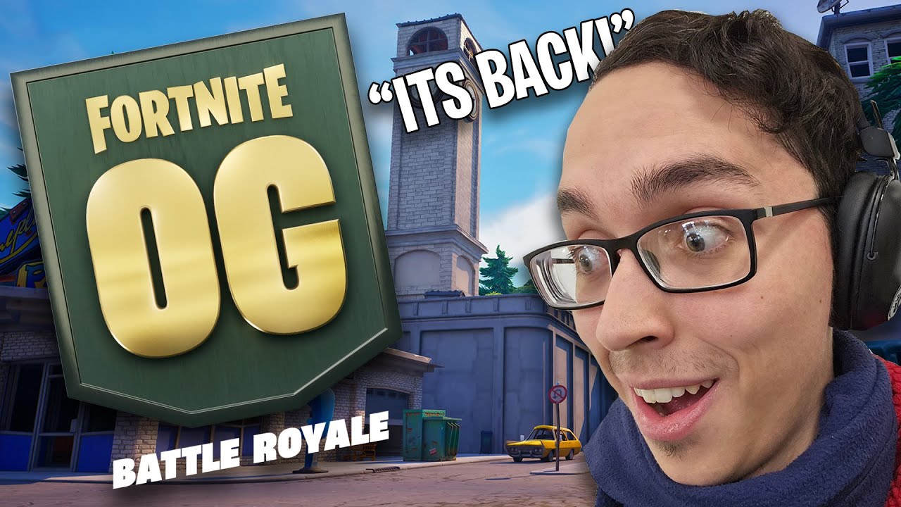 FORTNITE OG HAS RETURNED! (FIRST WIN!)