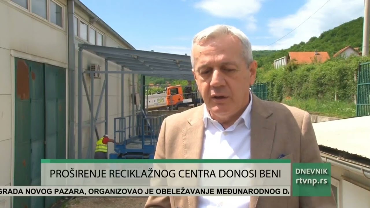 Radovi na proširenju reciklažnog centra JKP Gradska Čistoća Novi Pazar