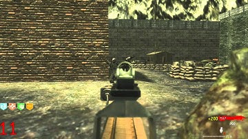 CoD WaW: Custom Zombie Map DEVASTATION SOLO (Part 2) (PC) ᴴᴰ