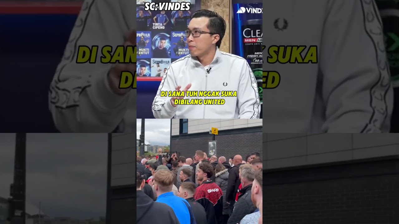 Dokter Tirta Nyaris digebukin di Old Trafford #sepakbola #drtirta #manchesterunited