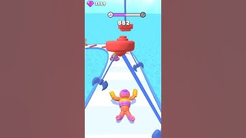 Rope Man Run Lvl - 43 #Shorts Android/ios