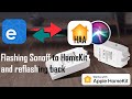 Полуумный дом. Sonoff в HomeKit и обратно / Flashing Sonoff to HomeKit and reflashing back