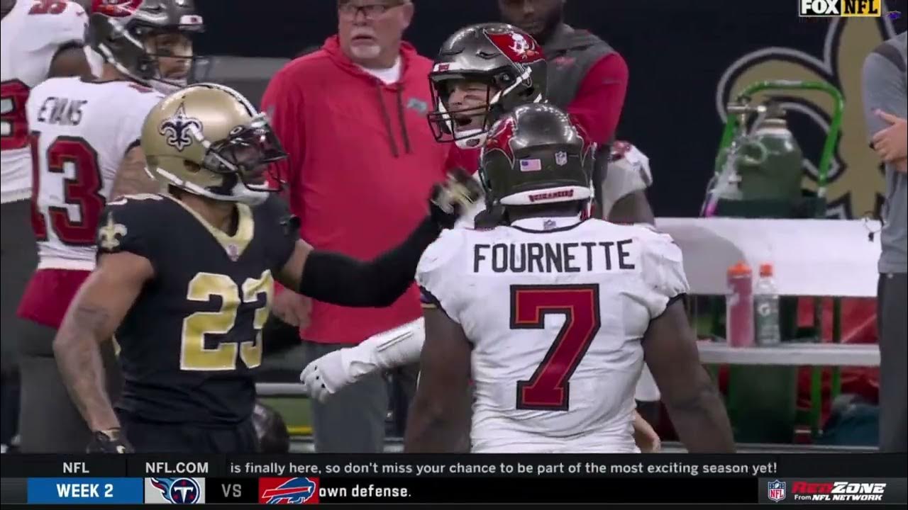 Mike Evans & Marshon Lattimore FIGHT (both ejected) YouTube