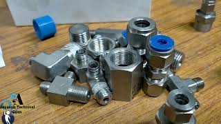 Instrument Fittings Names || Instrument fittings क्या होती हैं || Fittings कितने प्रकार की होती हैं