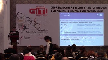 Implementation of Information Security Policy in Georgia - Mr. Irakli Lomidze