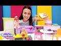 Barbie oyunları. Sevcan Chelsea'nin beslenme çantasını hazırlıyor. Barbie videoları
