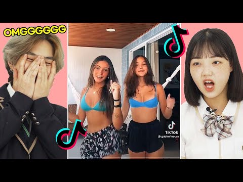Korean Teens React to Jelly Dance TikTok Challenges!!