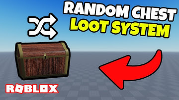 How to make a RANDOM CHEST LOOT SYSTEM in ROBLOX STUDIO!