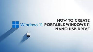 How to Create Portable Windows 11 25H2 : Nano Version USB Stick!