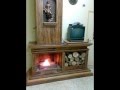 FIREPLACE ... Metal Fireplace what we make موقد حطب منزلي مصنوع من الحديد من انتاجنا .... شمنيه