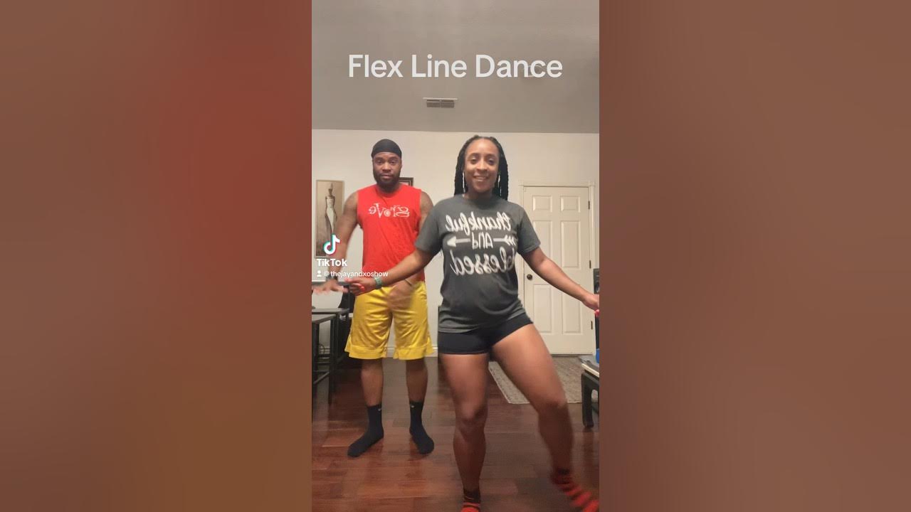 Flex Line Dance dancechallenge dancingcouple viral trend explore 