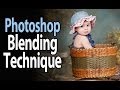 Easy Blending Technique For Color Matching Digital Backgrounds and Props - Photoshop Tutorial