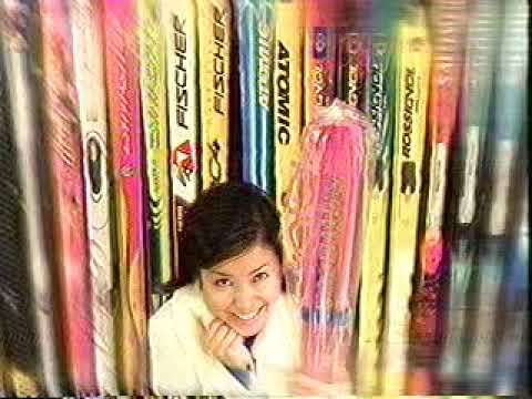 (90年代CM)ビクトリア　スキーもV。スノボもV。