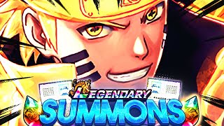 LEGENDARY! THE MOST INSANE FIRST 7 STAR SUMMONS IN HISTORY! | Naruto Ultimate Ninja Blazing
