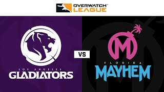 Losers Round 1A | @LA Gladiators vs @Florida Mayhem | Playoffs Week 1 | NA Day 4