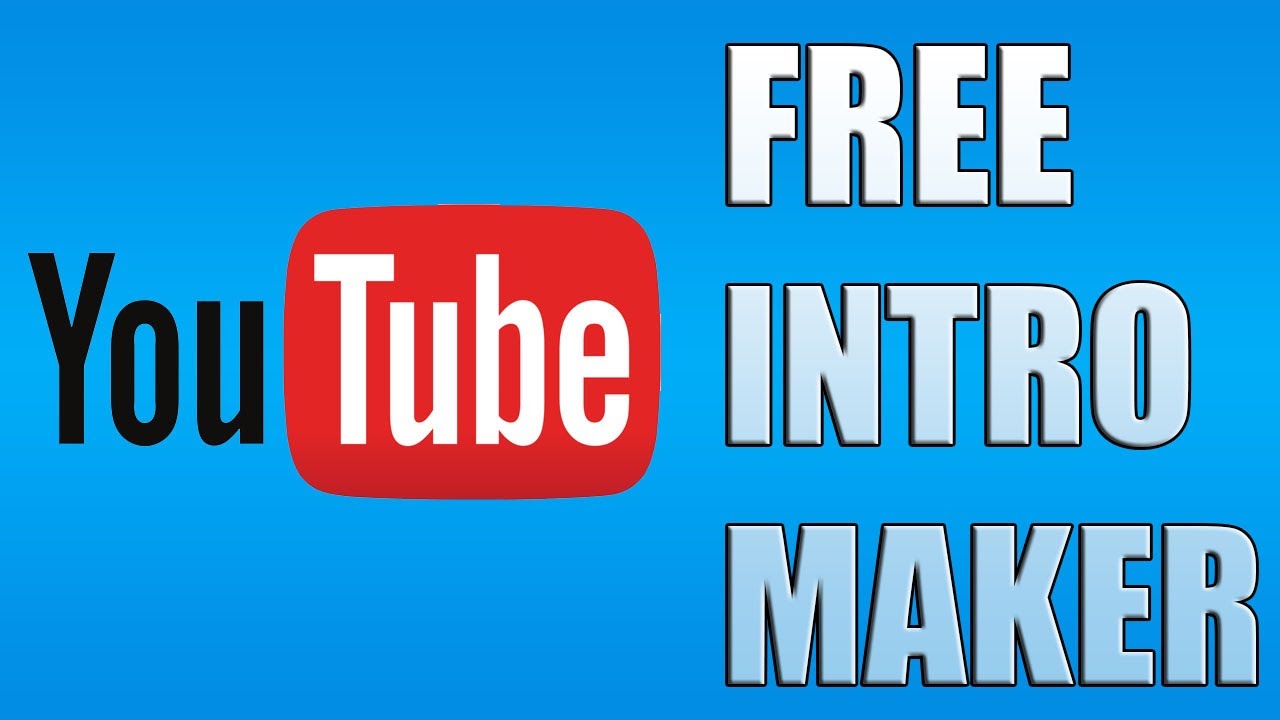 Intro Maker Online Free - YouTube