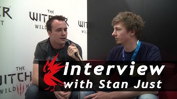 The Witcher 3 Interview with Stan Just (Gamescom 2014)