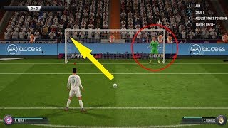 HOW TO ALWAYS SCORE PENALTIES IN FIFA 18 (FIFA 18 PENALTY GLITCH)