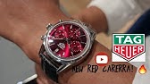 TAG Heuer debuts new Carrera Red Dial Limited Edition - YouTube