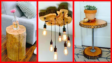 O que fazer com rodelas de tronco?