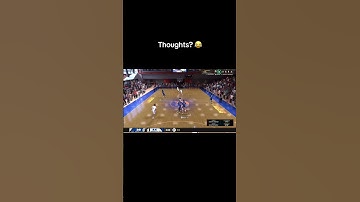 Running with randoms doesn’t stop me from getting clips! 😂 #fyp #reels #nba2k #youtubeshorts #pv