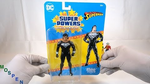 (ASMR) McFarlane Toys/DC Direct: Super Powers: Superman (Regeneration Suit) Unboxing!