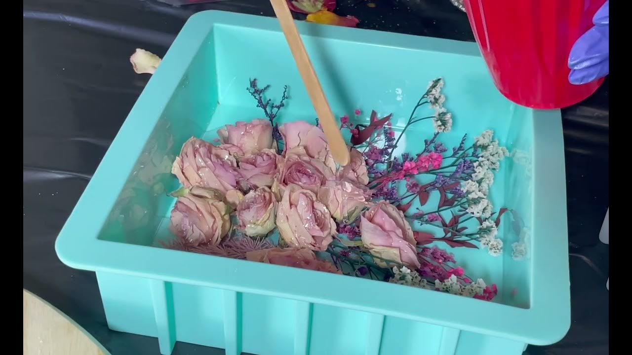 How to make wedding bouquet under the resin! Wedding bouquet